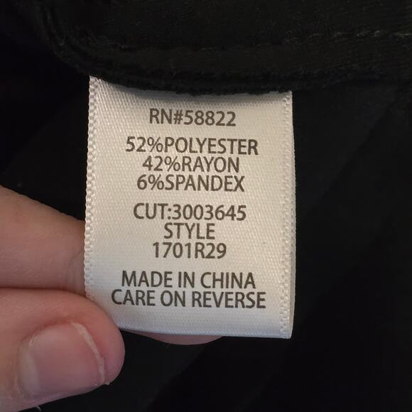 NWT Max Studio Womens Large Black Jacket Blazer Business Casual Suit Open Front - Picture 8 of 12